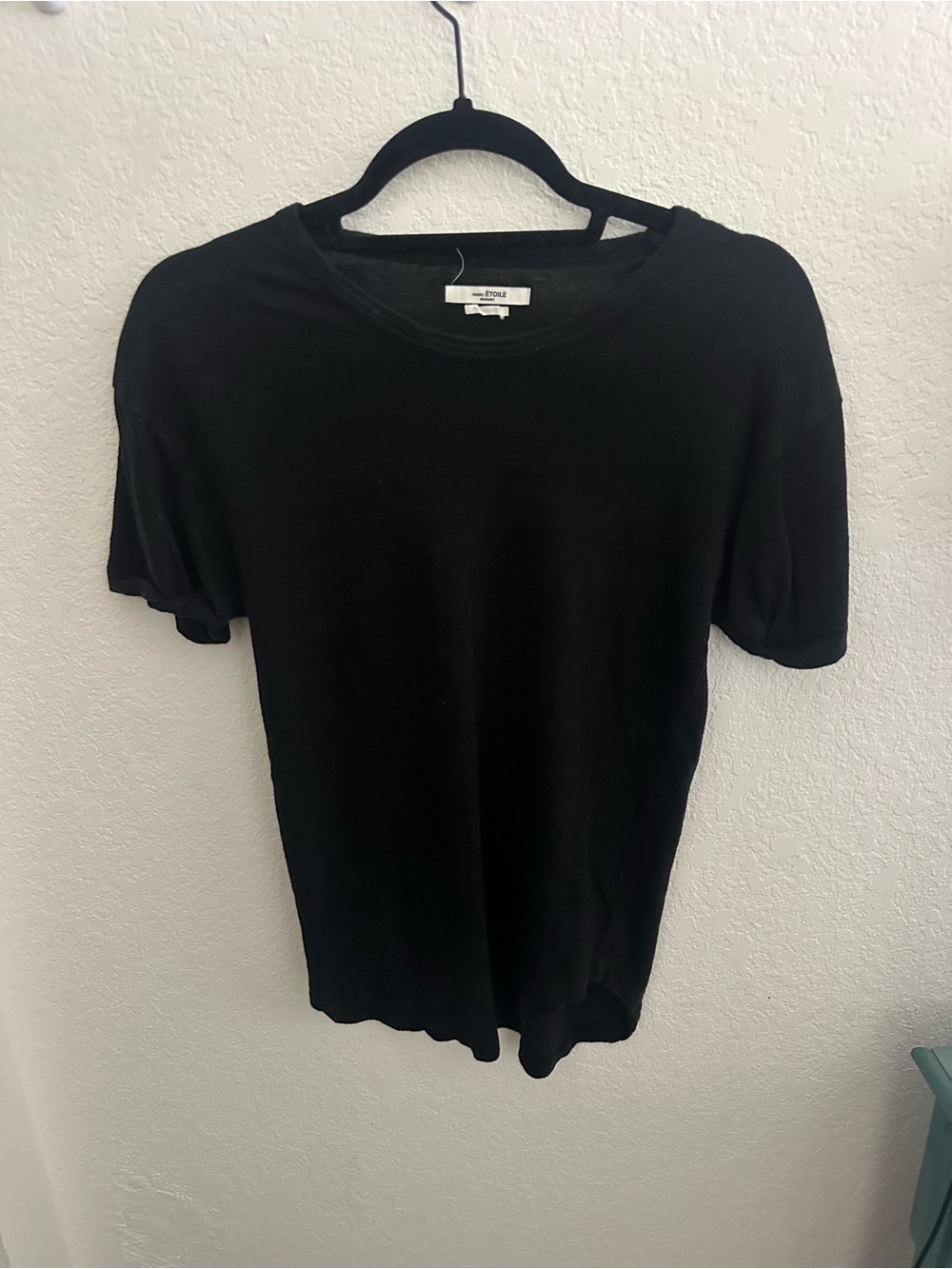 Isabel Marant Black Crewneck Top